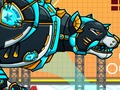 Permainan Polisi Robot Panther Besi secara online