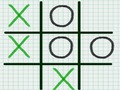 Permainan Tic Tac Toe Catatan Kertas secara online