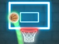 Permainan Geser Bola Basket Neon  secara online