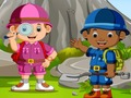 Permainan Bintang tersembunyi di camping anak-anak secara online