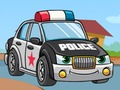 Permainan Puzzle Mobil Polisi secara online