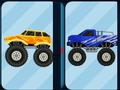 Permainan Memori Truk Monster Ekstrem secara online