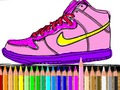 Permainan Kembali ke Sekolah: Mewarnai Sepatu secara online