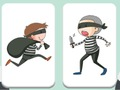 Permainan Memori Polisi dan Pencuri secara online