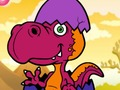 Permainan Zaman Es Dinosaurus Lucu Mewarnai secara online