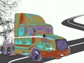 Permainan Buku Mewarnai Truk Volvo secara online