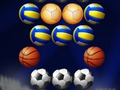 Permainan Bubble Shooter Sepak Bola Emas secara online