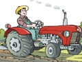 Permainan Puzzle Traktor Kartun secara online