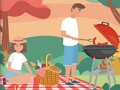 Permainan Barbekyu Piknik Objek Tersembunyi secara online