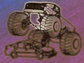 Permainan Mewarnai Truk Monster  secara online
