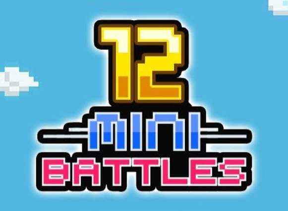 Permainan 12 minibattles dua pemain  secara online