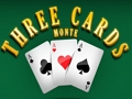 Permainan Tiga kartu monte  secara online
