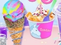 Permainan Es Krim Pelangi  secara online