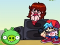 Permainan Friday Night Funkin 'vs PIG dari Angry Birds  secara online