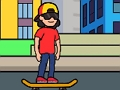 Permainan Skateboard Wheelie secara online