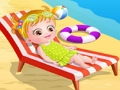 Permainan Bayi Hazel di Pantai secara online