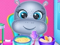 Permainan Perawatan Gigi Bayi Hippo  secara online