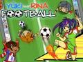 Permainan Yuki dan Rina Sepak Bola secara online