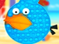 Permainan Angry Birds meletusnya jigsaw secara online