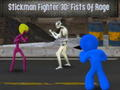 Permainan Stickman Fighter 3D: Pukulan Kemarahan secara online