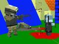 Permainan Menembak Zombie Blocky Gun Warfare  secara online