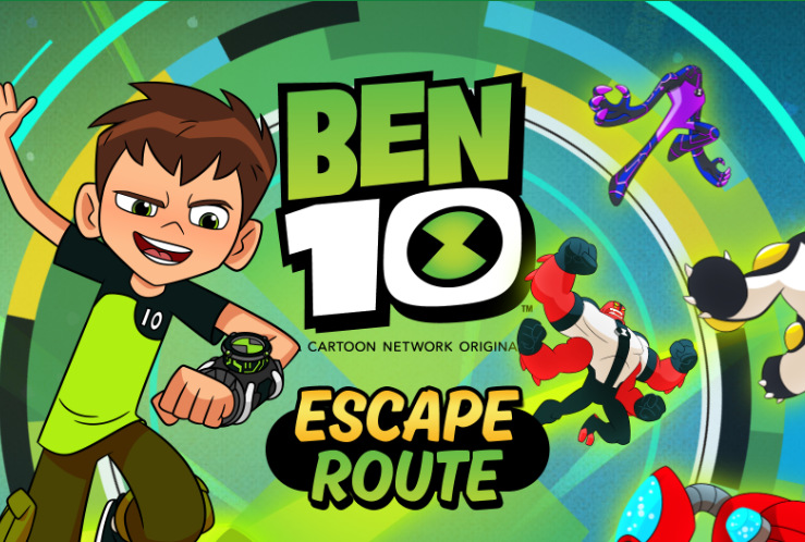 Permainan Rute Pelarian Ben 10  secara online