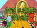 Permainan Tanaman vs zombie bintang tersembunyi secara online