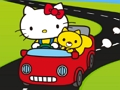 Permainan Jigsaw Mobil Hello Kitty  secara online