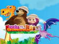 Permainan Dinosaurus Masha dan Beruang  secara online