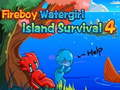 Permainan Fireboy Watergirl Island Survival 4 secara online