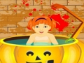 Permainan Mandi Halloween Bayi Kecil secara online