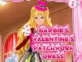 Permainan Gaun Patchwork Valentine Barbie secara online