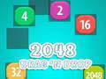 Permainan 2048 Drag'ndrop secara online