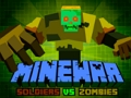 Permainan Tentara Minewar vs Zombie secara online