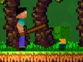 Permainan Noob vs Zombies - Bioma hutan  secara online