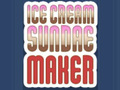 Permainan Pembuat Sundae Es Krim secara online