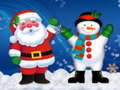 Permainan Puzzle Jigsaw Manusia Salju Natal  secara online