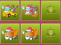 Permainan Memori Truk Natal  secara online