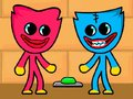 Permainan Kissy Missy dan Huggy Wuggy  secara online