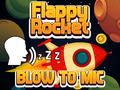 Permainan Roket Flappy Dengan Tiupan secara online