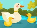 Permainan Induk bebek dan bebek-bebek teka-teki secara online