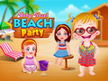 Permainan Pesta Pantai Baby Hazel secara online