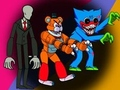 Permainan Monster menyerang di antara kita secara online