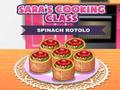 Permainan Kelas Memasak Sara: Spinach Rotolo secara online