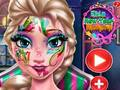 Permainan Makeup Tahun Baru Elsa secara online