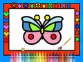 Permainan Warna dan Dekorasi Kupu-kupu secara online