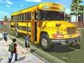 Permainan Mengemudikan Bus Sekolah Kota secara online