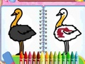 Permainan Permainan Mewarnai Burung secara online