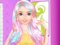 Permainan Desain Gaya Rambut Pelangi Fashion  secara online