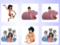 Permainan Pertandingan Kartu Memori Mowgli  secara online